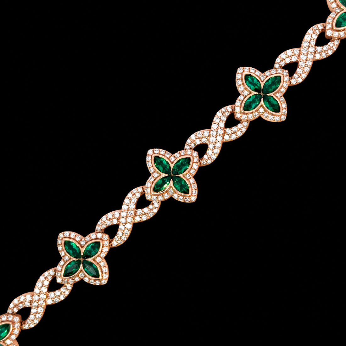 Clover Diamond Bracelet