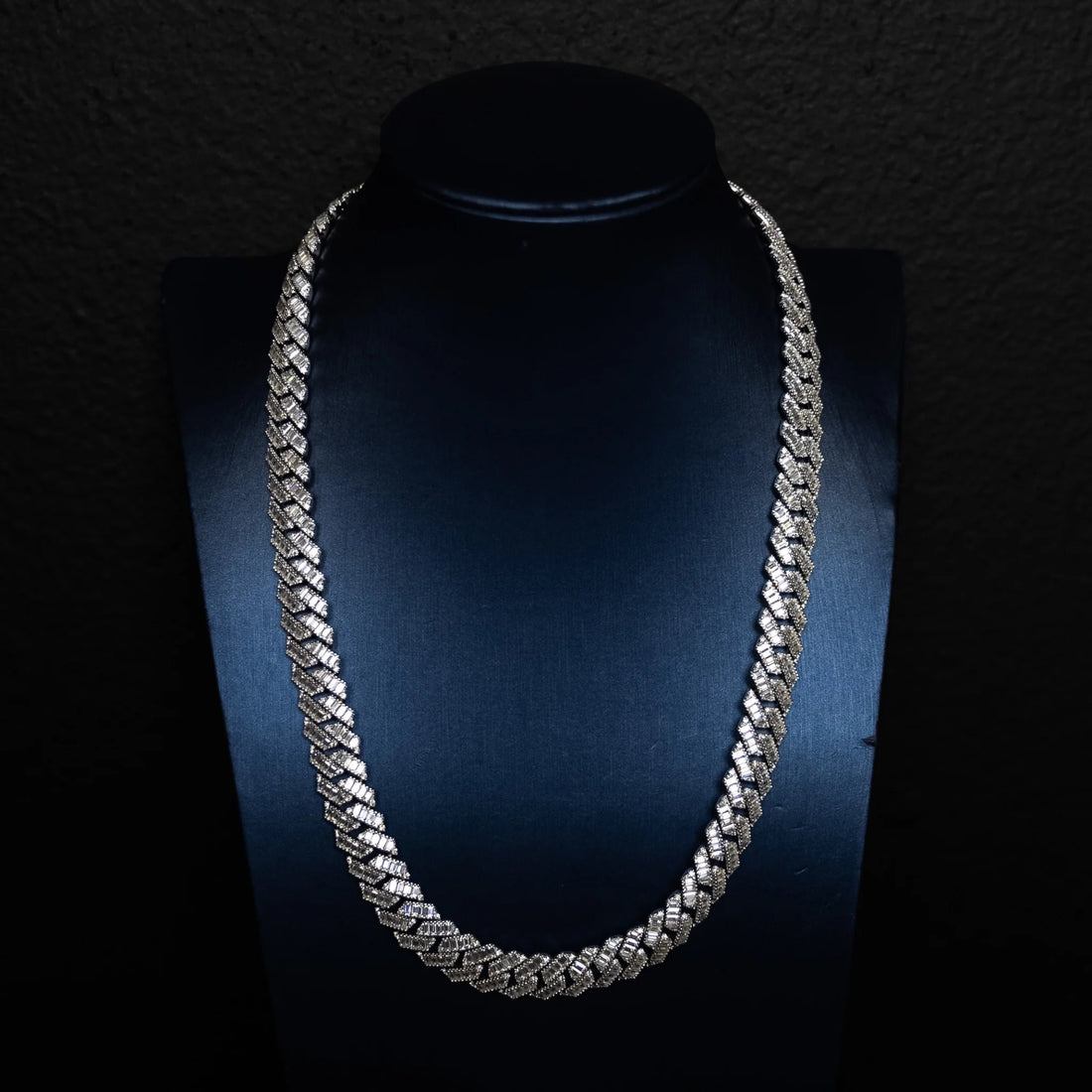 12mm Baguette Cuban Link