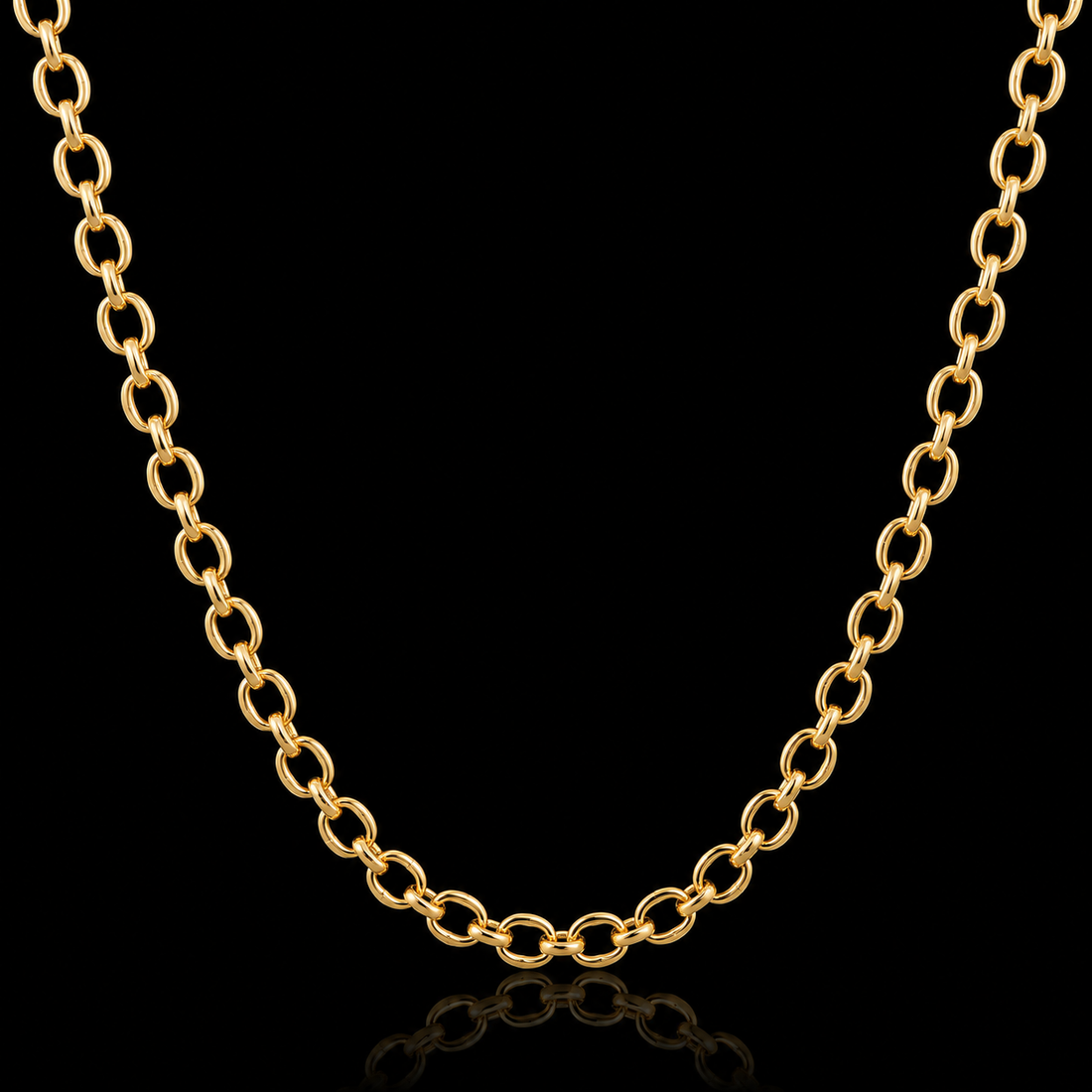 14KT Cable Link Yellow Gold Chain