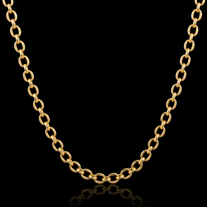14KT Cable Link Yellow Gold Chain