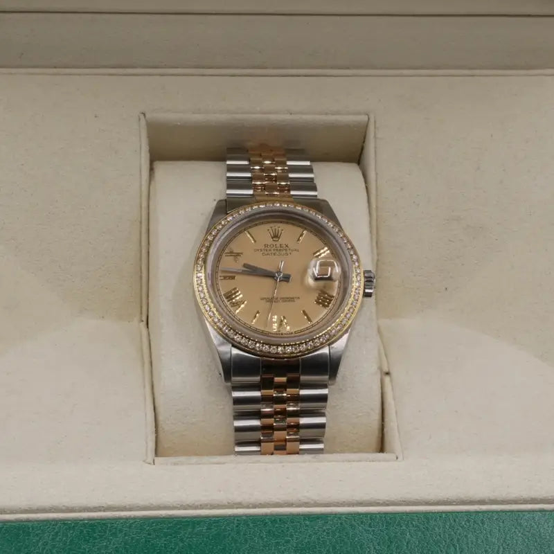 36MM Diamond Bezel Rolex