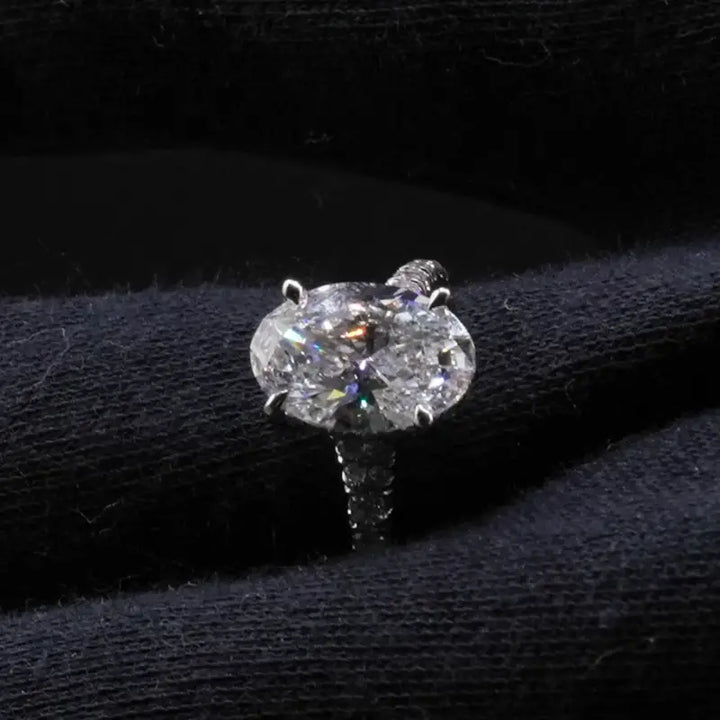 3 ctw Lab Diamond Engagement Ring