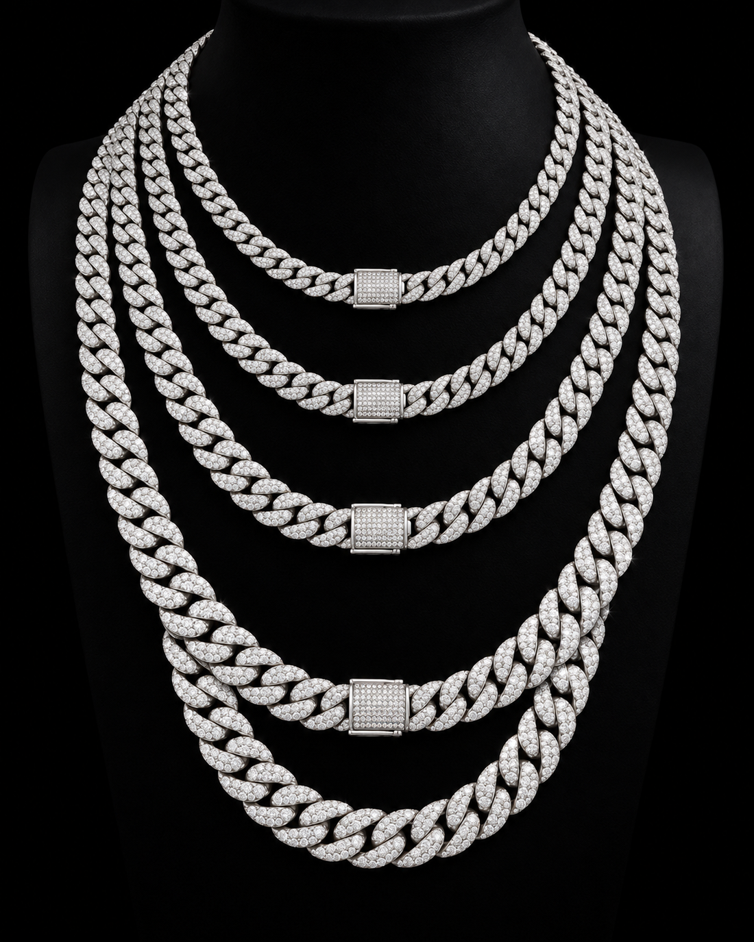 Cuban Link Chain  925 Silver