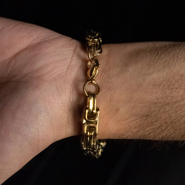Stainless Steel Byzantine Bracelet
