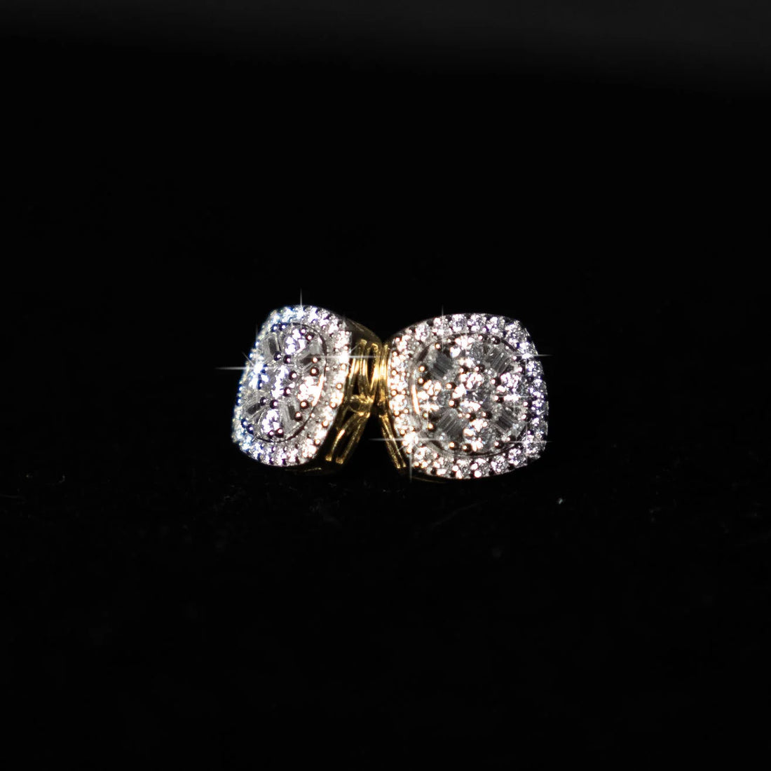 X Baguette Cut Earrings 1.6ctw
