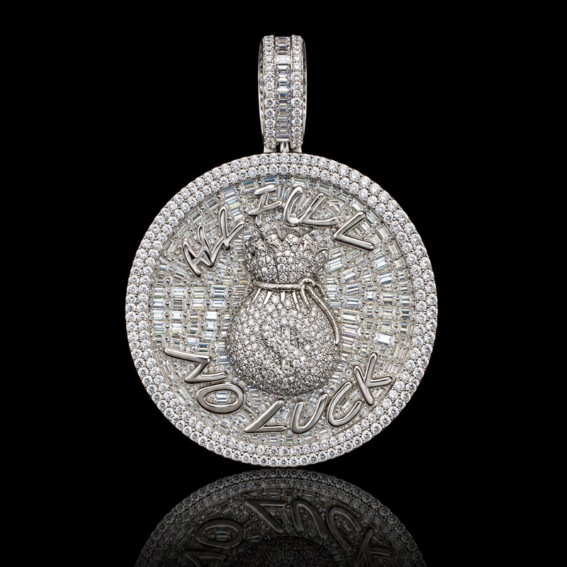 Dollar Coin Medallion Pendant