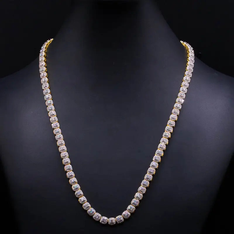 6mm Ice Cube Tennis Chain