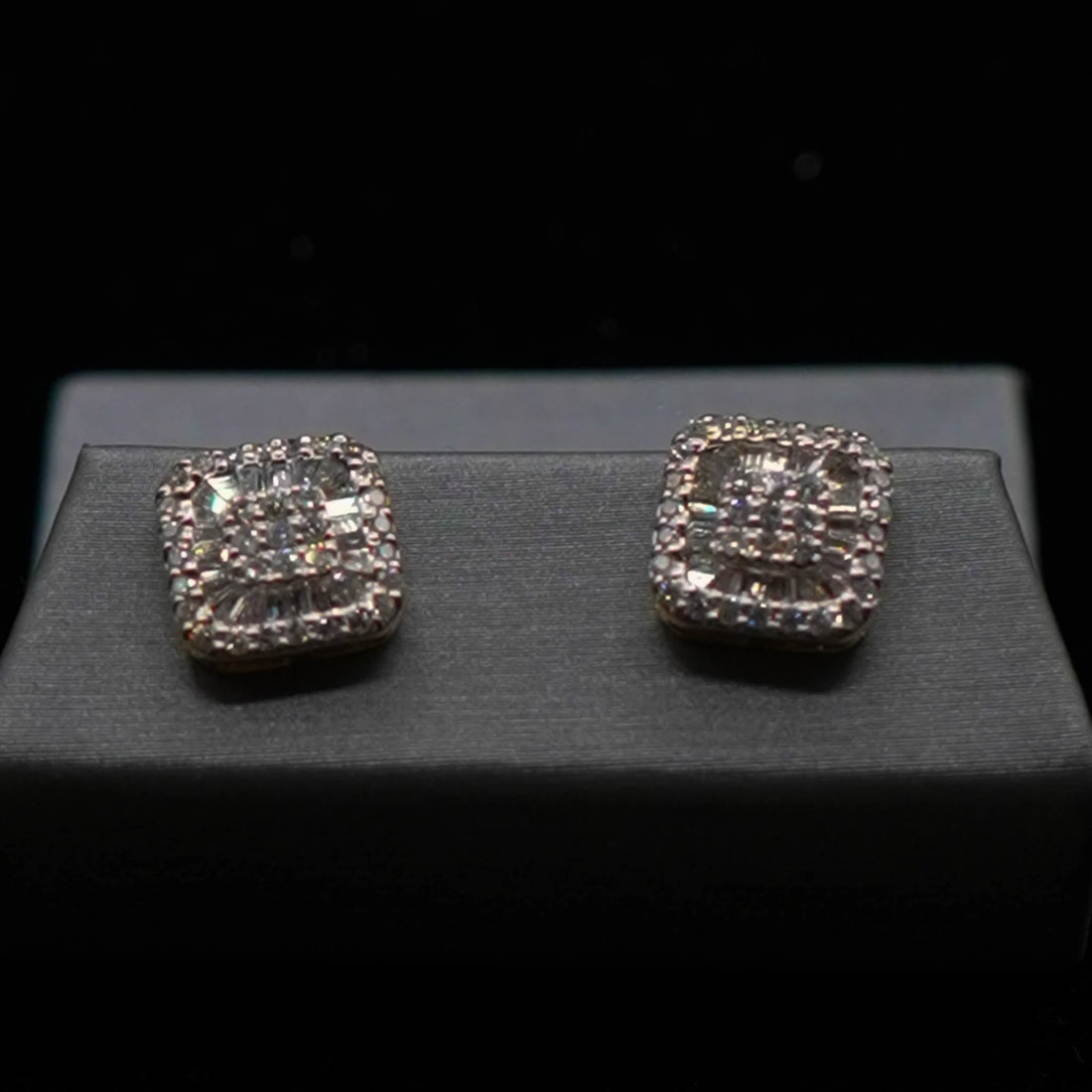 Square Baguette Earrings